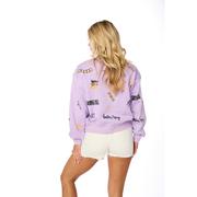 LSU Stewart Simmons The Sequin Spirit Sweatshirt